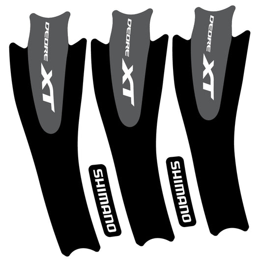 Aufkleber Shimano XT M8000, Kurbelgarnitur, Fahrradaufkleber Vinyl