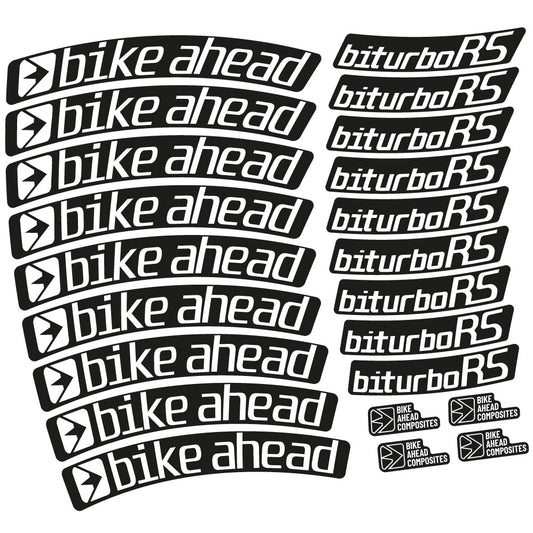Decal for Bike Ahead Biturbo RS 2017 MTB wheel 29" – bike sticker vinyl