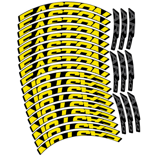 Aufkleber Easton AR40, MTB-Rad 29, Fahrradaufkleber Vinyl