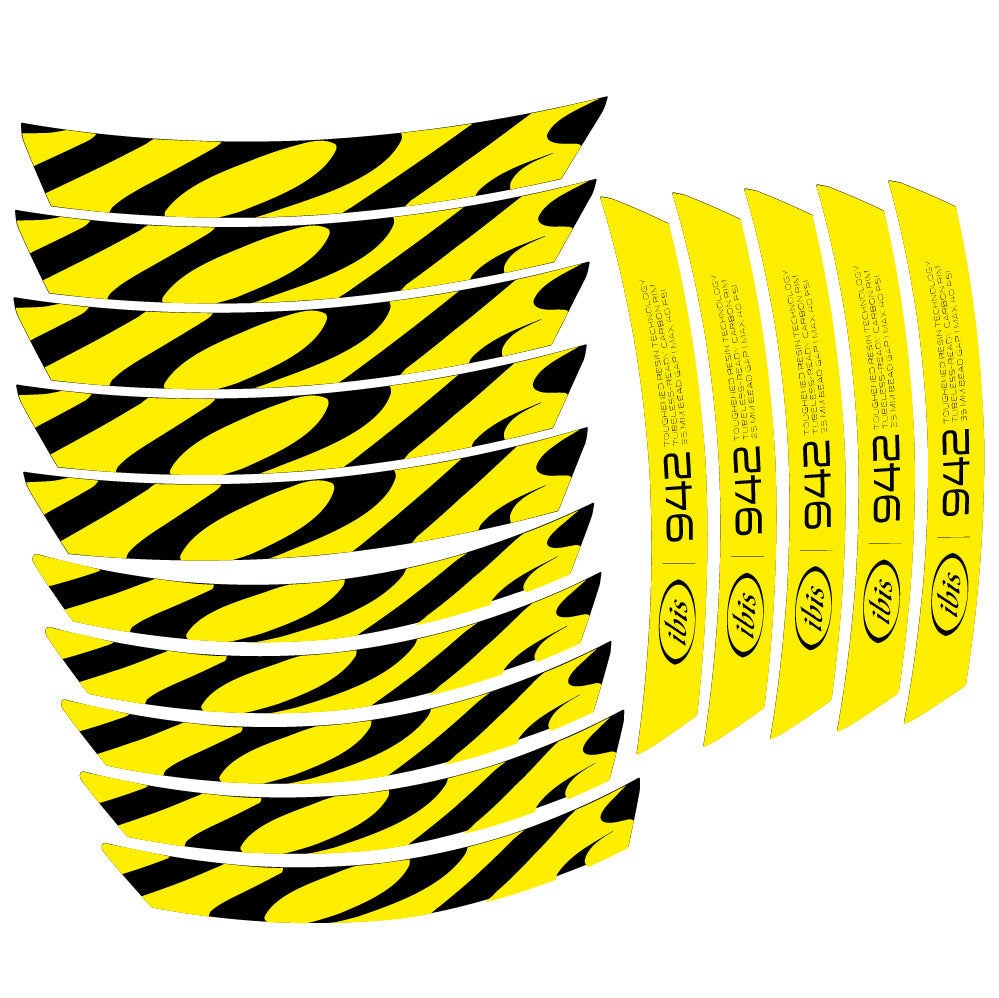 Aufkleber Ibis 942 2019, MTB-Rad 29, Fahrradaufkleber Vinyl