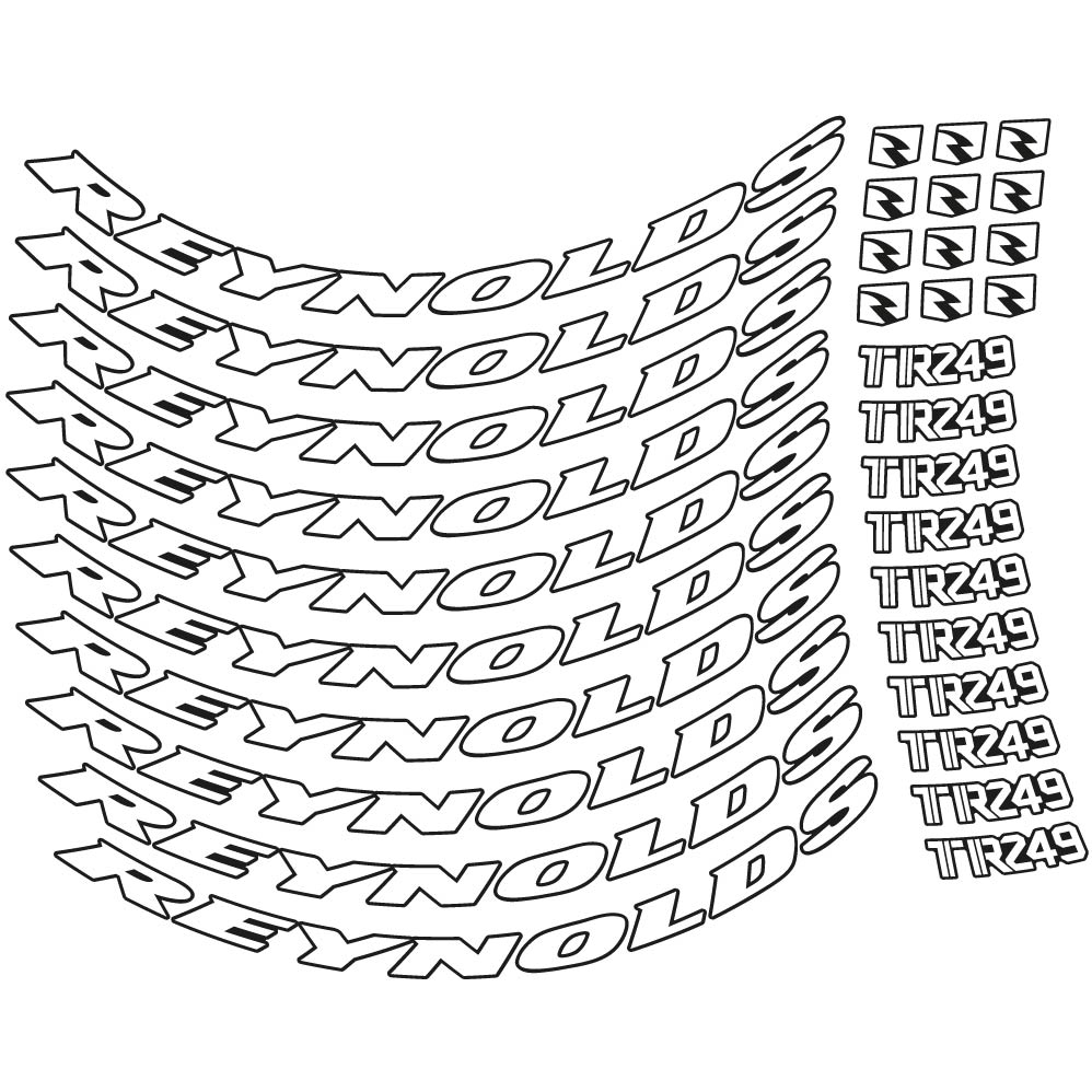 Set Di Adesivi Per Telaio Bici RACEFACE RACE FACE Satz Aufkleber - Foto 9