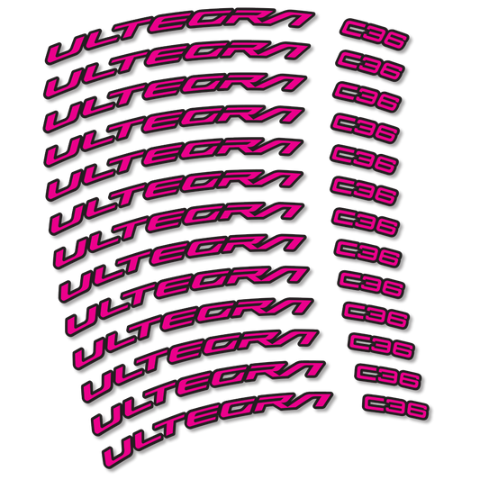 Decal for Shimano Ultegra C36 road wheel 36mm – bike sticker vinyl