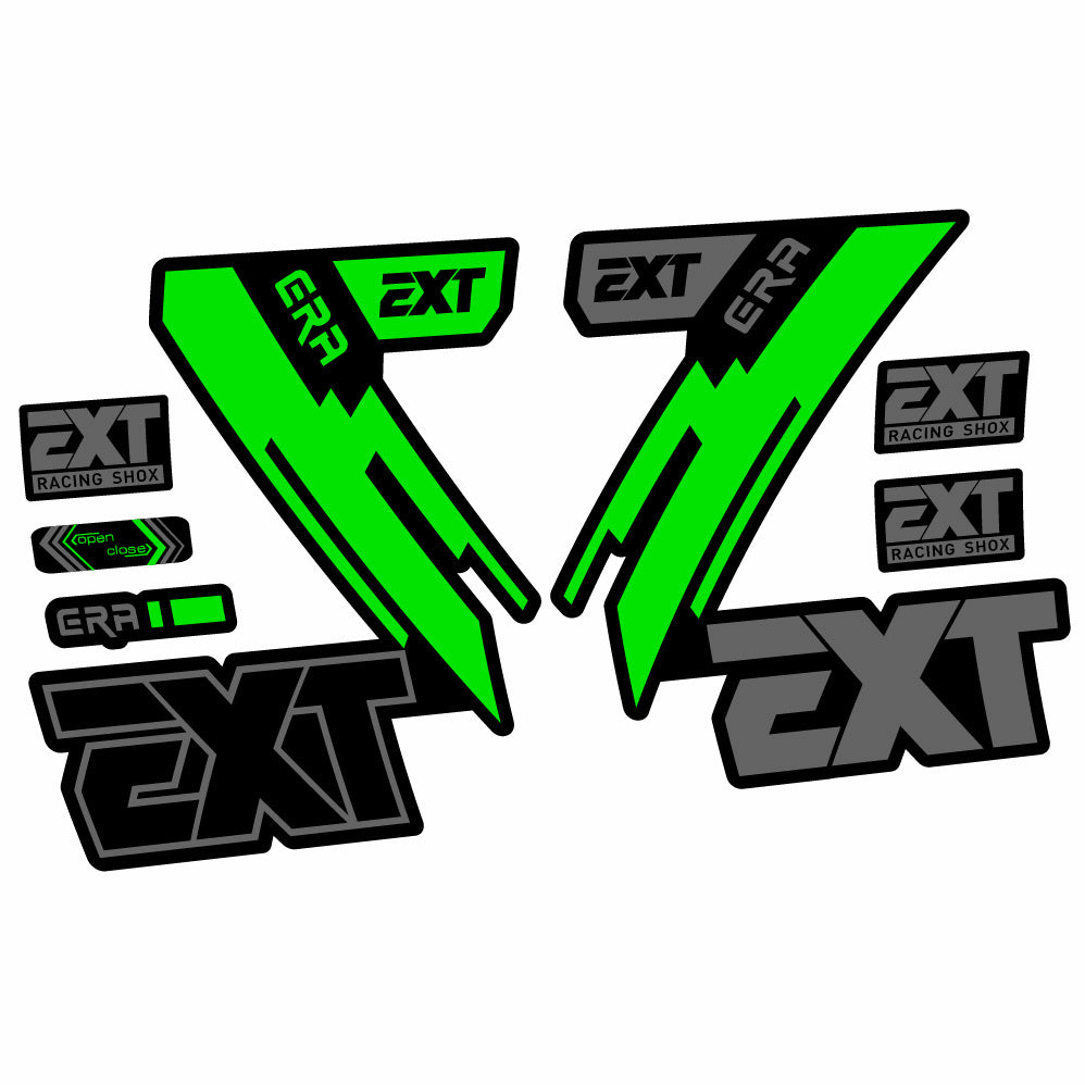 Decal EXT Era, Fork 29, bike sticker vinyl