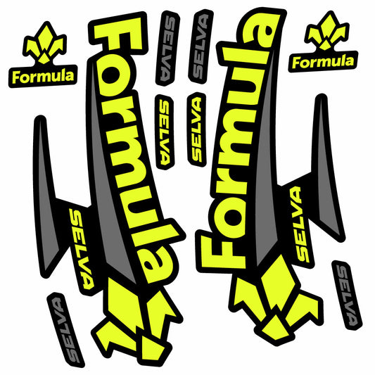Aufkleber Formula Selva 2018, Gabel 29, Fahrradaufkleber Vinyl