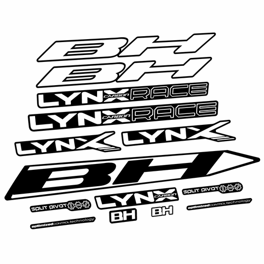 Aufkleber BH Lynx Race 7.5 2020, Rahmen, Fahrradaufkleber Vinyl