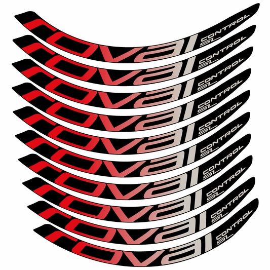 Aufkleber Roval Control SL 2018, MTB-Rad 29, Fahrradaufkleber Vinyl
