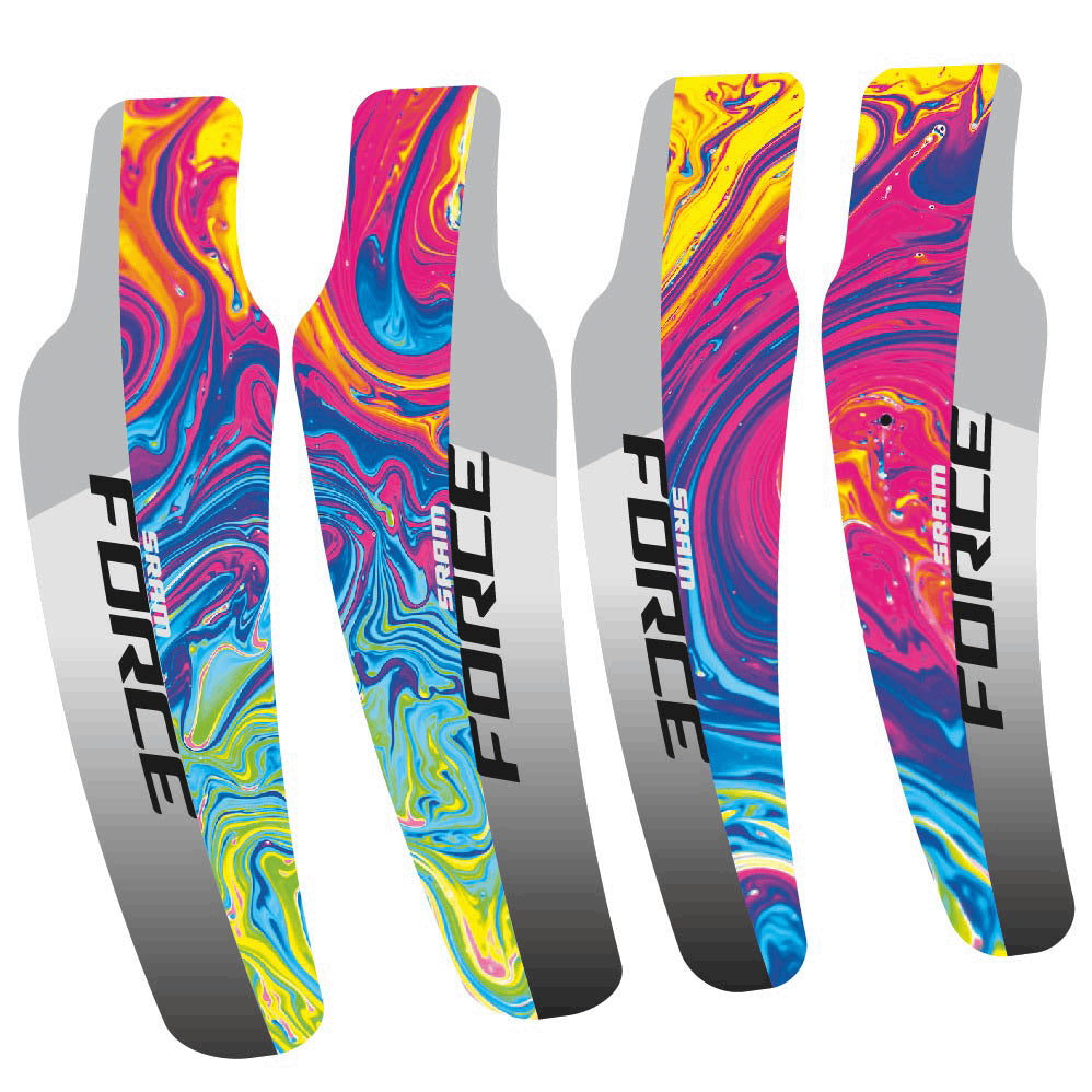 Decal Sram Force eTap Axs Disc, Brake Levers, bike sticker vinyl
