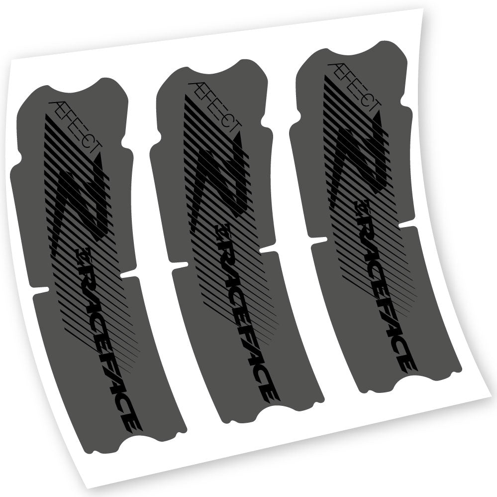Aufkleber, Race Face Aeffect R, Kurbelgarnitur, Fahrradaufkleber Vinyl