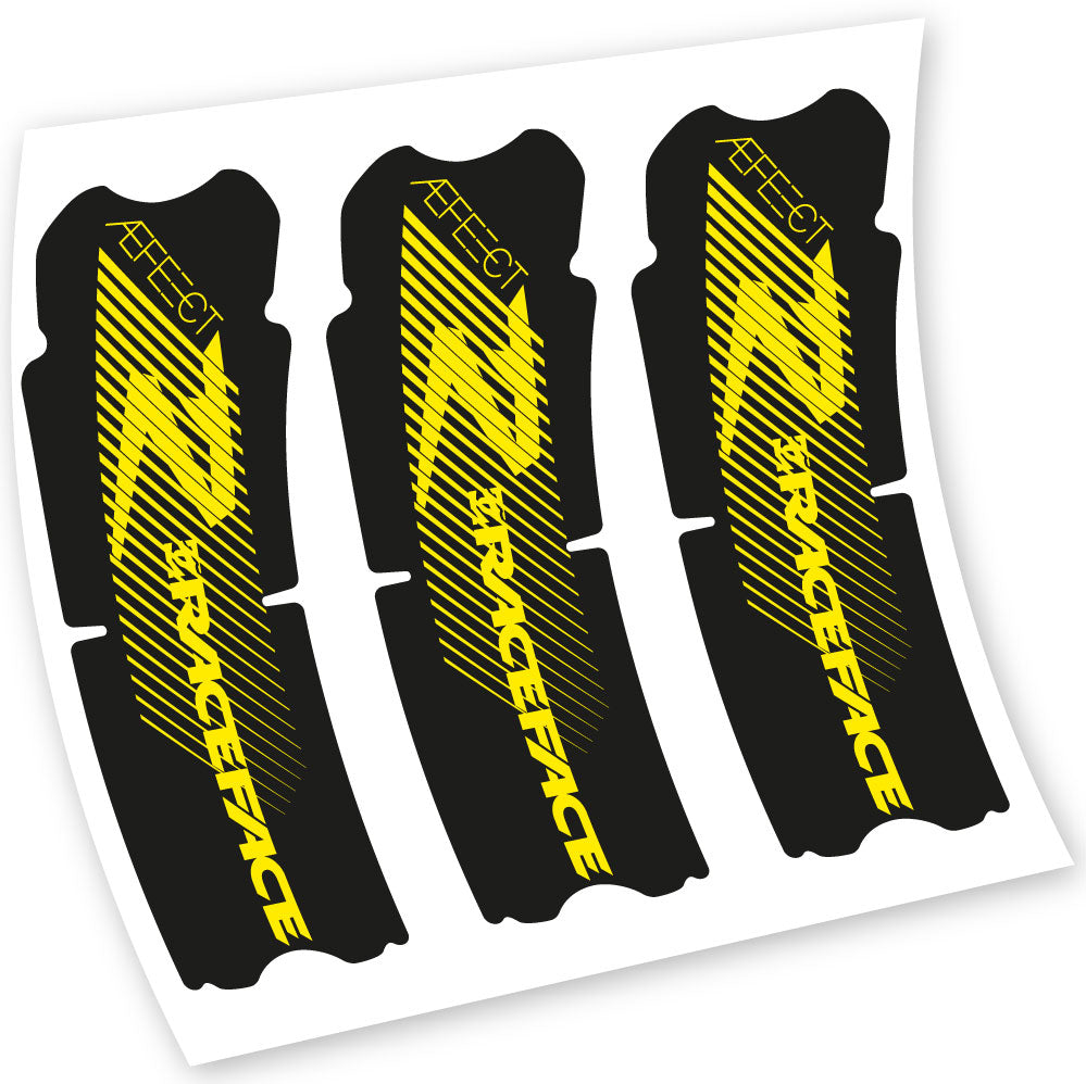Aufkleber, Race Face Aeffect R, Kurbelgarnitur, Fahrradaufkleber Vinyl