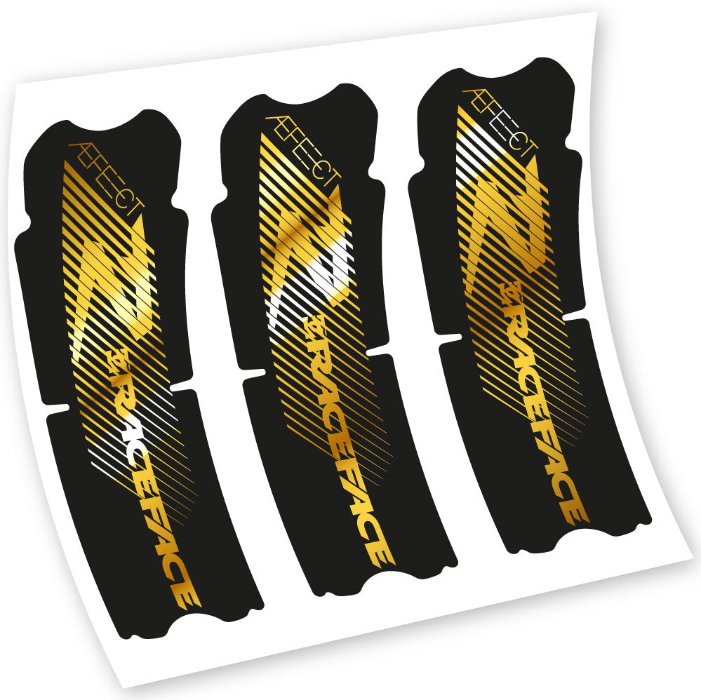 Aufkleber, Race Face Aeffect R, Kurbelgarnitur, Fahrradaufkleber Vinyl