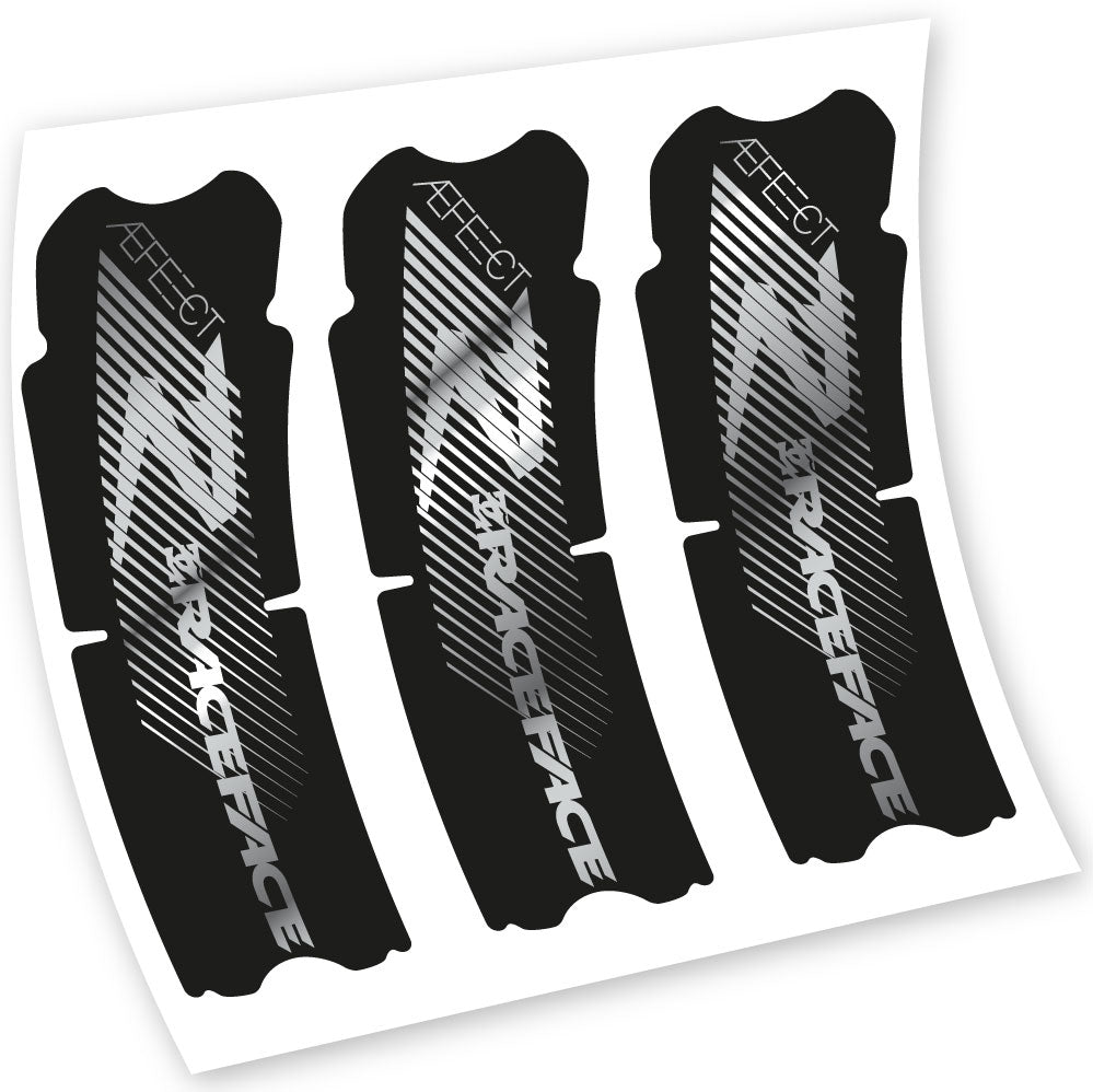 Aufkleber, Race Face Aeffect R, Kurbelgarnitur, Fahrradaufkleber Vinyl