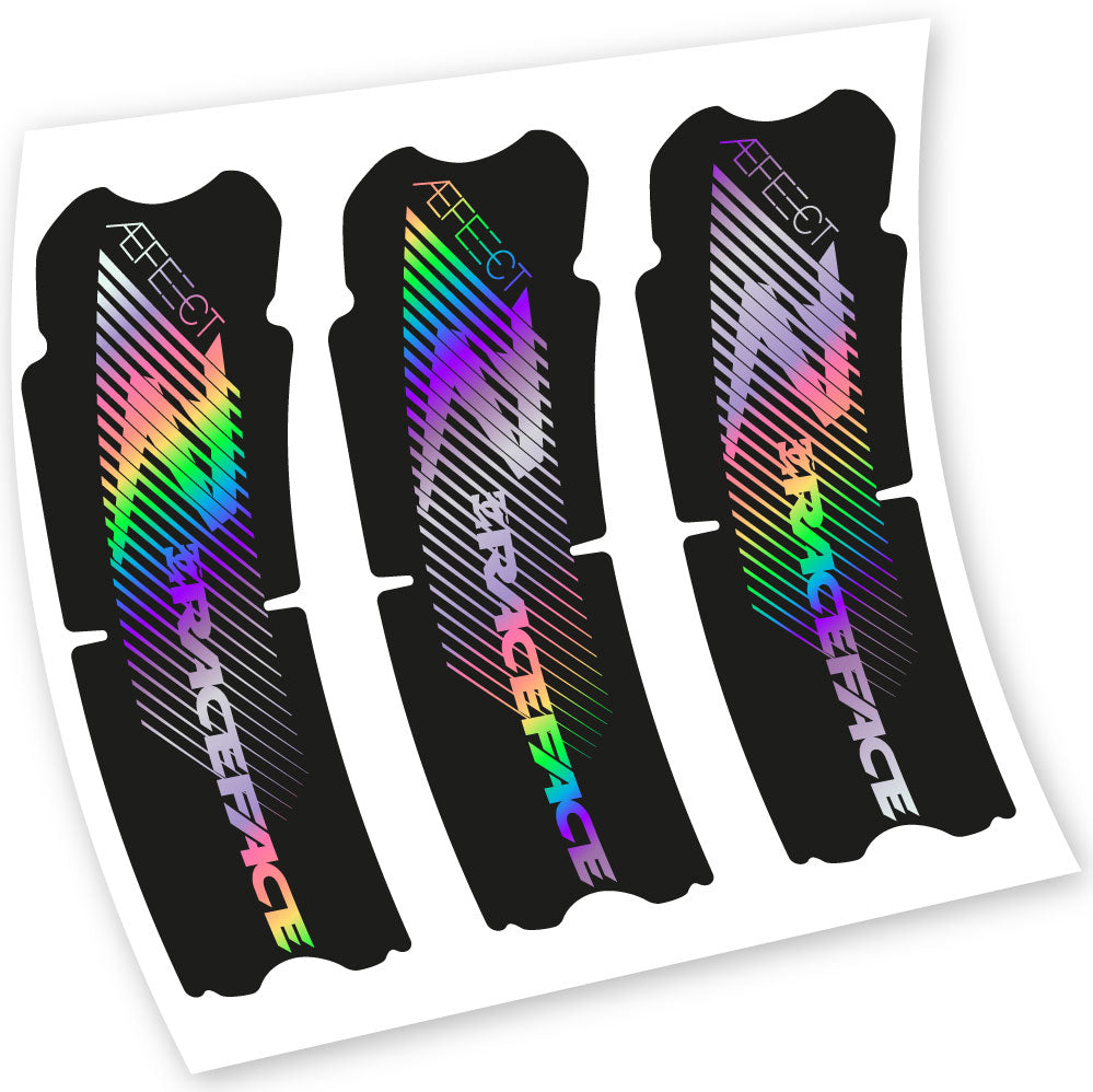 Aufkleber, Race Face Aeffect R, Kurbelgarnitur, Fahrradaufkleber Vinyl
