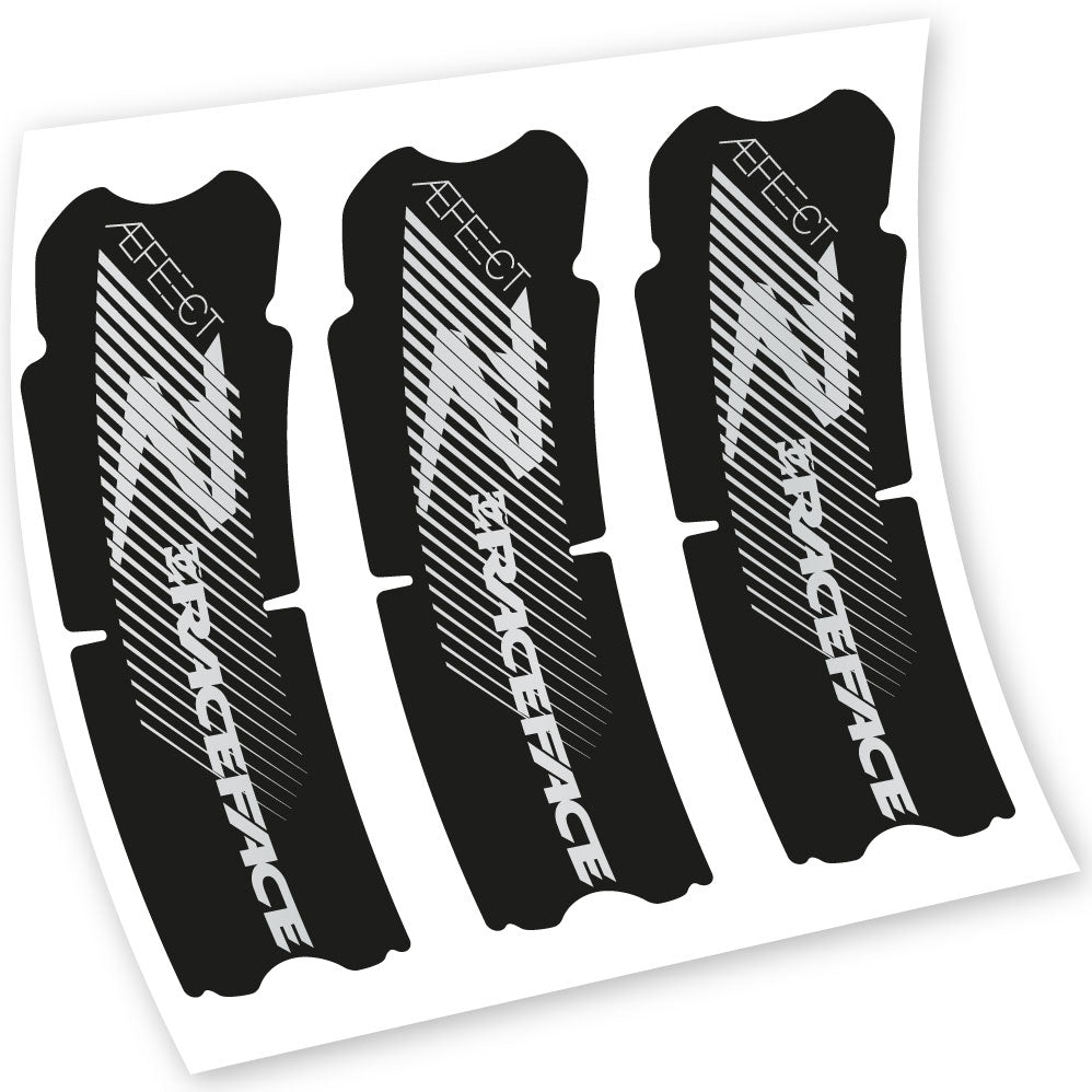 Aufkleber, Race Face Aeffect R, Kurbelgarnitur, Fahrradaufkleber Vinyl