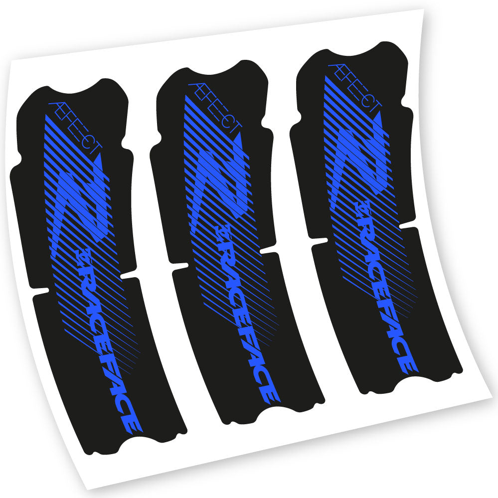 Aufkleber, Race Face Aeffect R, Kurbelgarnitur, Fahrradaufkleber Vinyl