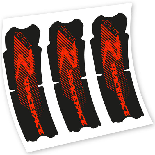 Aufkleber, Race Face Aeffect R, Kurbelgarnitur, Fahrradaufkleber Vinyl