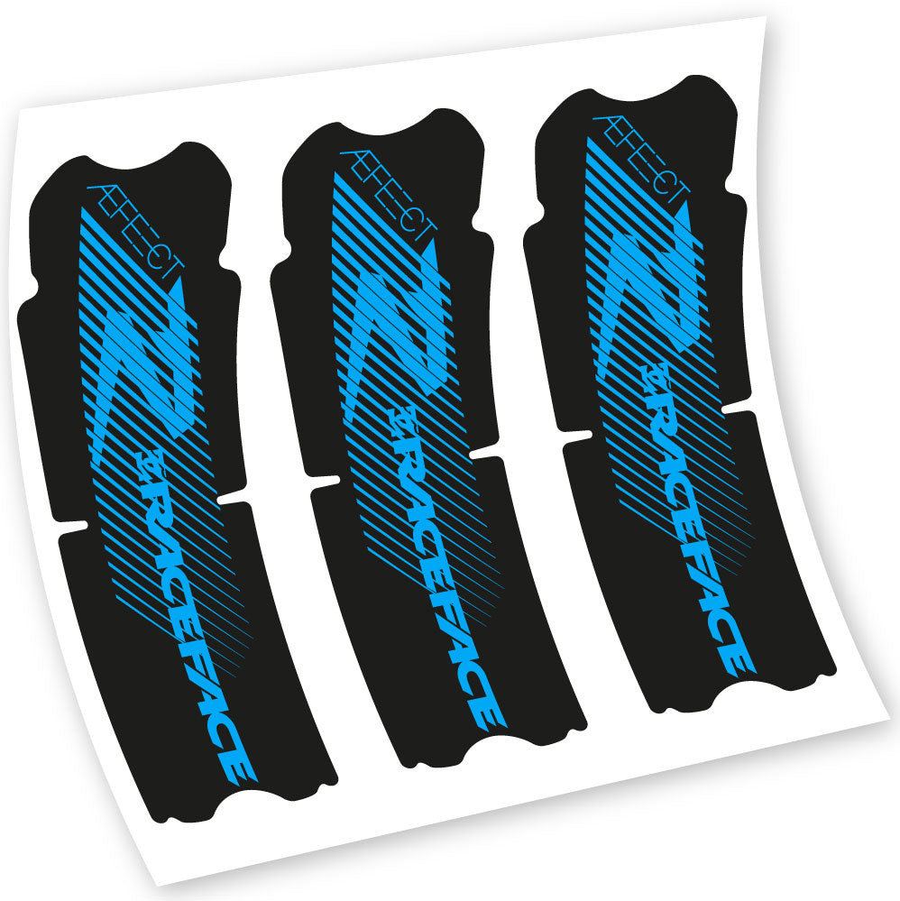 Aufkleber, Race Face Aeffect R, Kurbelgarnitur, Fahrradaufkleber Vinyl