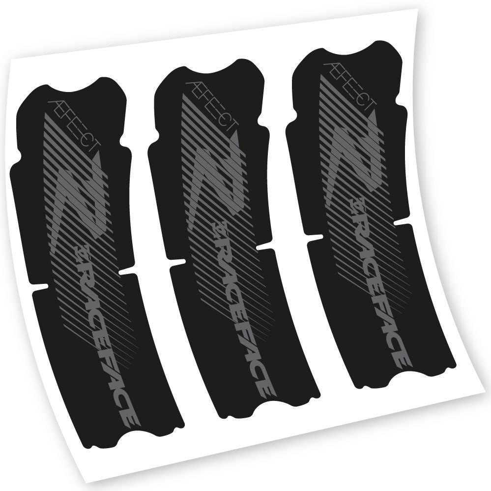 Aufkleber, Race Face Aeffect R, Kurbelgarnitur, Fahrradaufkleber Vinyl