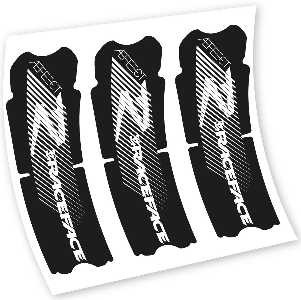 Aufkleber, Race Face Aeffect R, Kurbelgarnitur, Fahrradaufkleber Vinyl