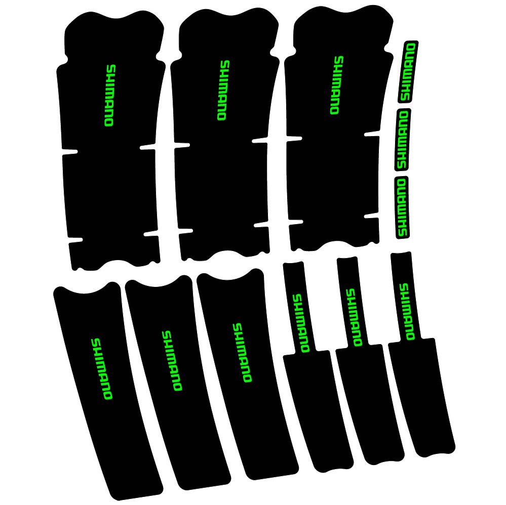 Decal Shimano Deore FC-MT510-1, Crankset, bike sticker vinyl