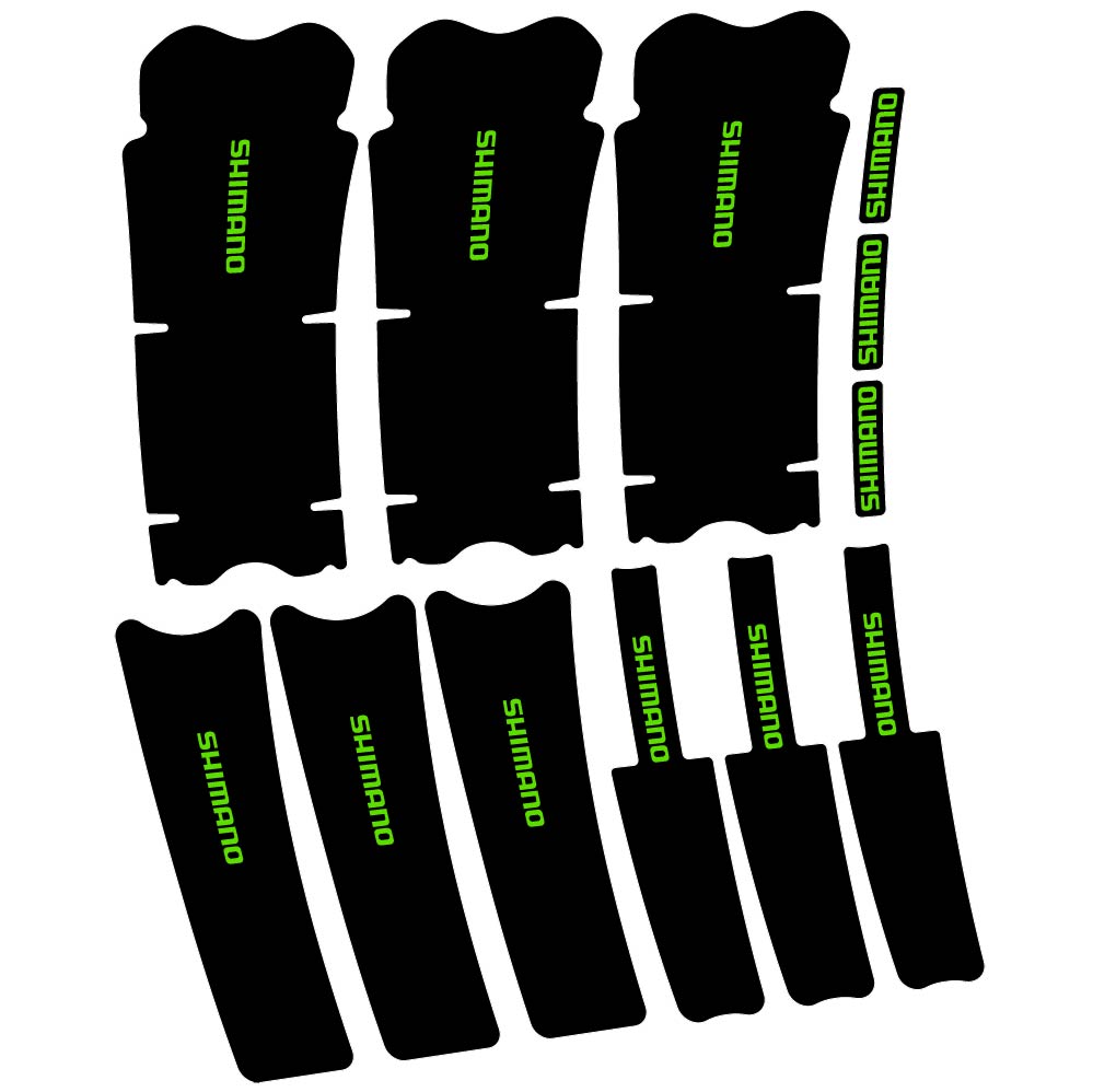 Decal Shimano Deore FC-MT510-1, Crankset, bike sticker vinyl
