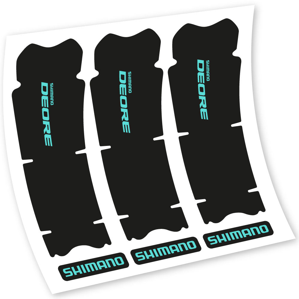 Aufkleber, Shimano Deore XT M615, Kurbelgarnitur, Fahrradaufkleber Vinyl