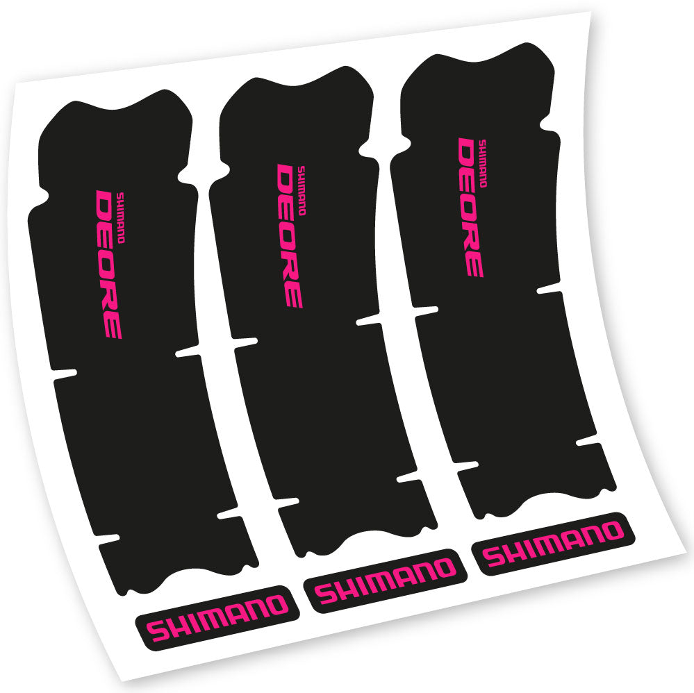 Aufkleber, Shimano Deore XT M615, Kurbelgarnitur, Fahrradaufkleber Vinyl