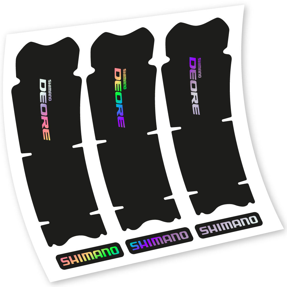 Aufkleber, Shimano Deore XT M615, Kurbelgarnitur, Fahrradaufkleber Vinyl