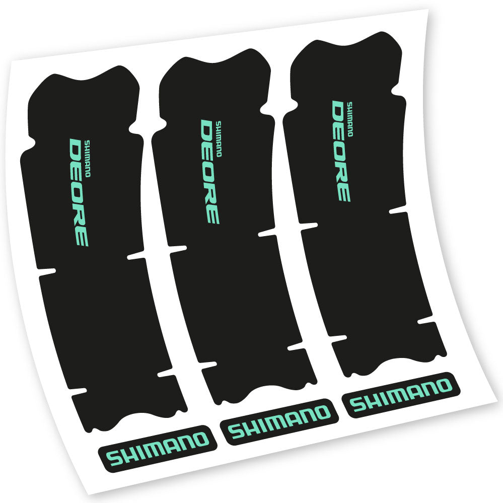 Aufkleber, Shimano Deore XT M615, Kurbelgarnitur, Fahrradaufkleber Vinyl