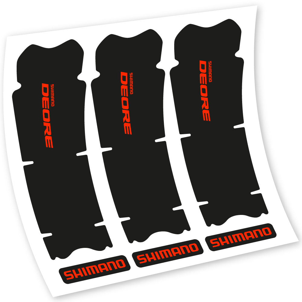 Aufkleber, Shimano Deore XT M615, Kurbelgarnitur, Fahrradaufkleber Vinyl