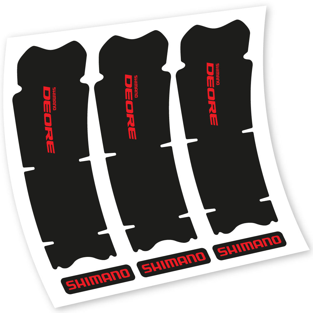 Aufkleber, Shimano Deore XT M615, Kurbelgarnitur, Fahrradaufkleber Vinyl