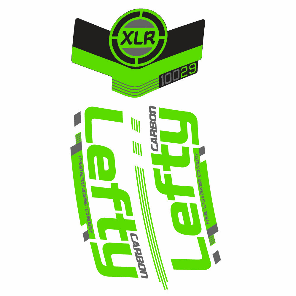 Decal Scalpel 29 Team Lefty XLR 100 2015, Fork 29, bike sticker vinyl