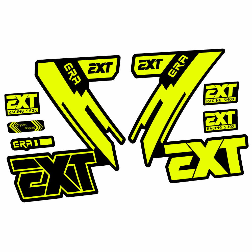 Decal EXT Era, Fork 29, bike sticker vinyl
