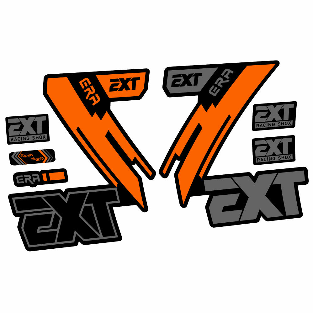 Decal EXT Era, Fork 29, bike sticker vinyl