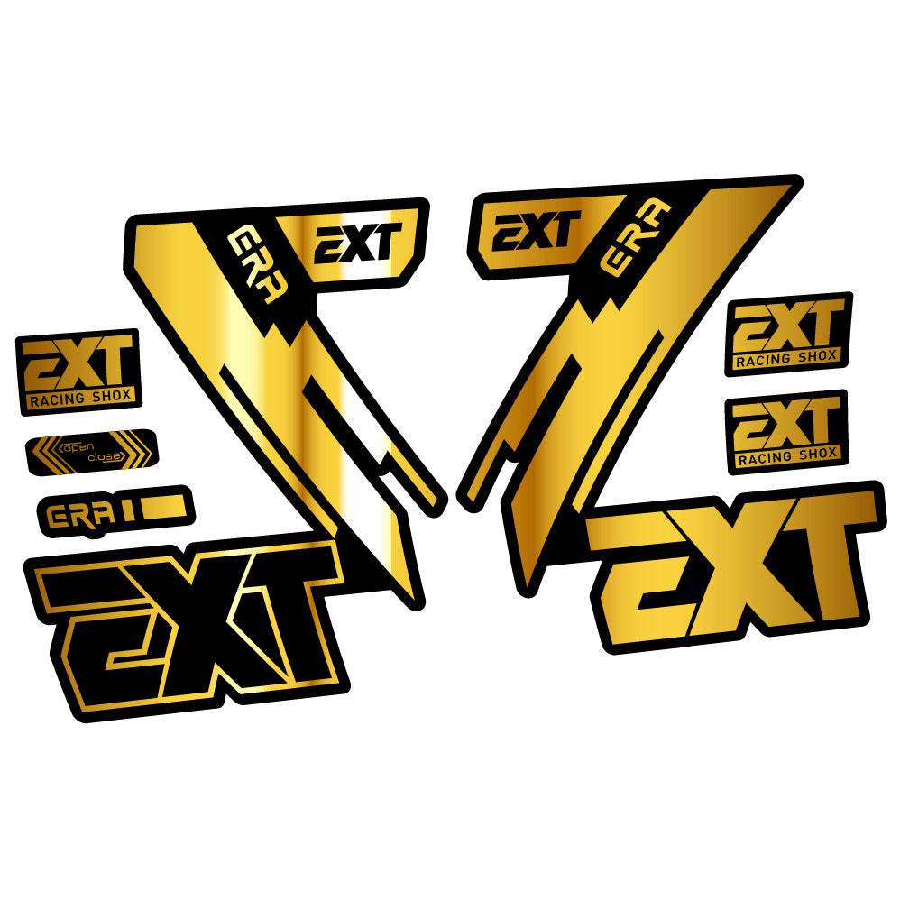 Decal EXT Era, Fork 29, bike sticker vinyl