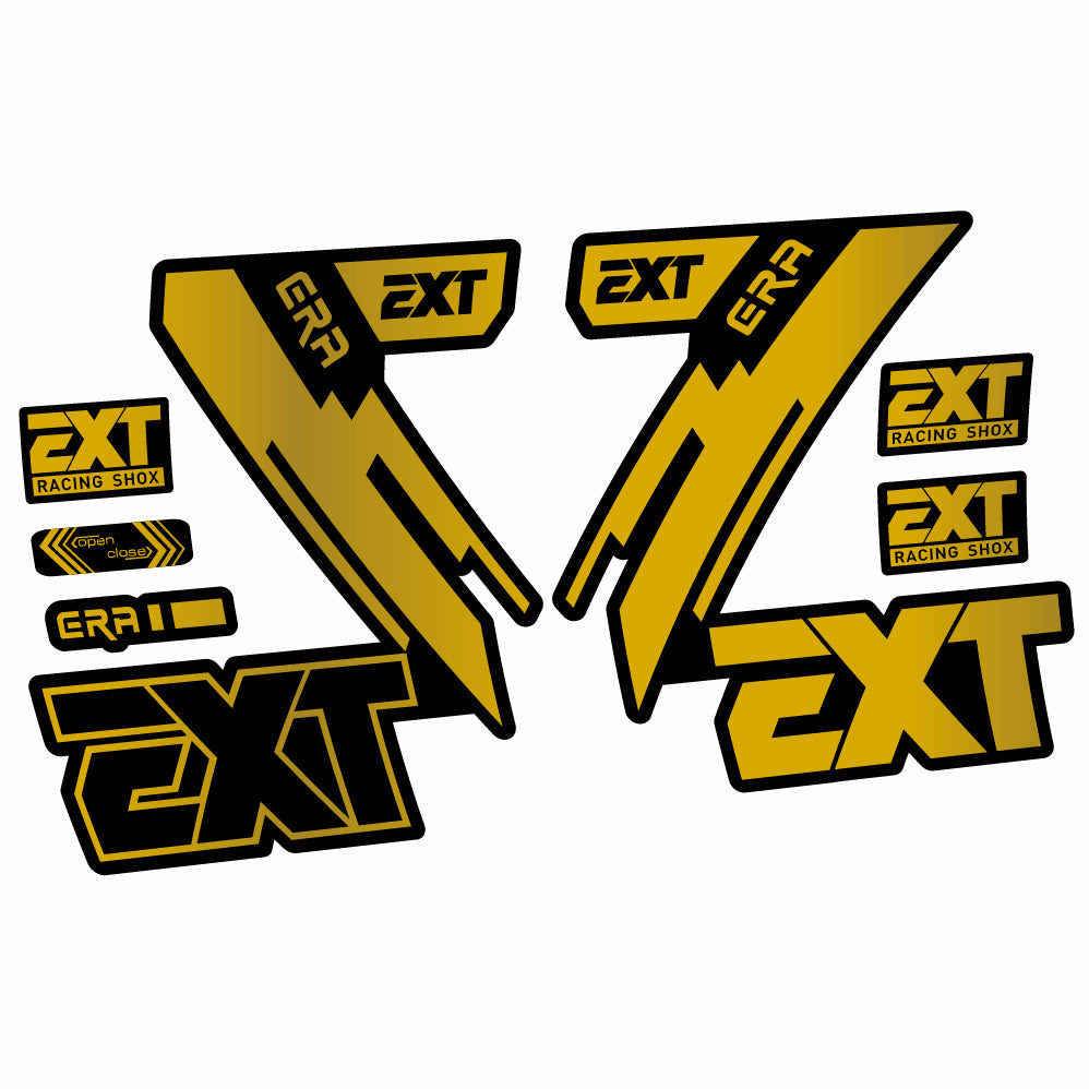 Decal EXT Era, Fork 29, bike sticker vinyl