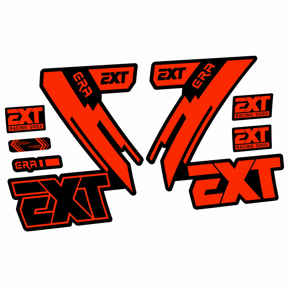 Decal EXT Era, Fork 29, bike sticker vinyl