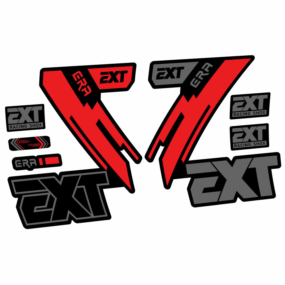 Decal EXT Era, Fork 29, bike sticker vinyl