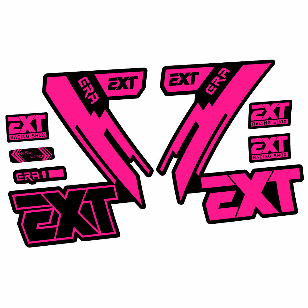 Decal EXT Era, Fork 29, bike sticker vinyl