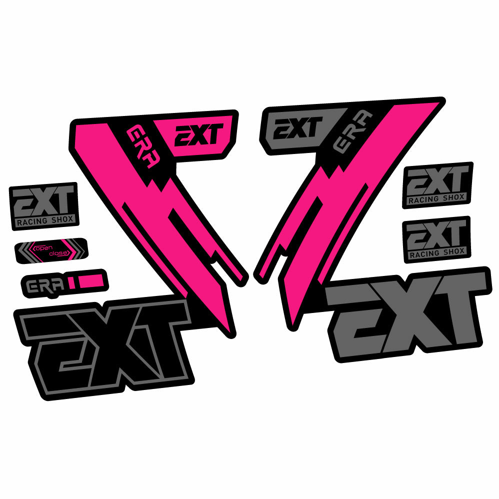 Decal EXT Era, Fork 29, bike sticker vinyl