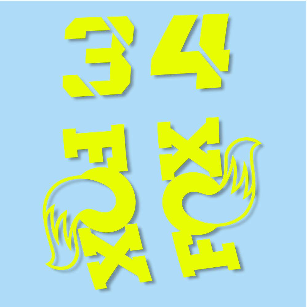 Aufkleber Fox 34, Gabel 29, Fahrradaufkleber Vinyl