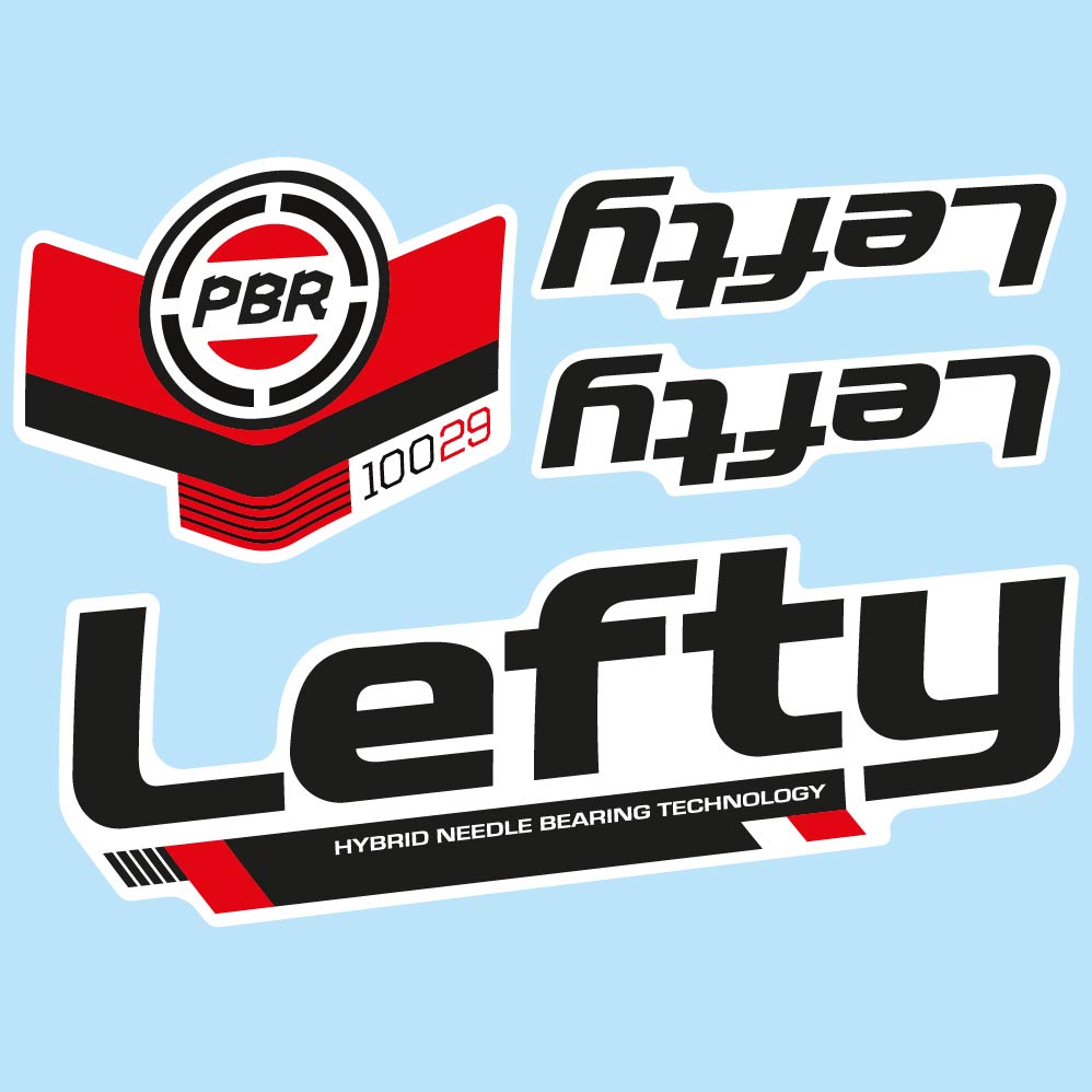 Decal Cannondale Lefty PBR 100 29 2016, fork, bike sticker vinyl