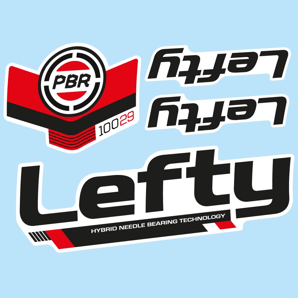 Decal Cannondale Lefty PBR 100 29 2016, fork, bike sticker vinyl