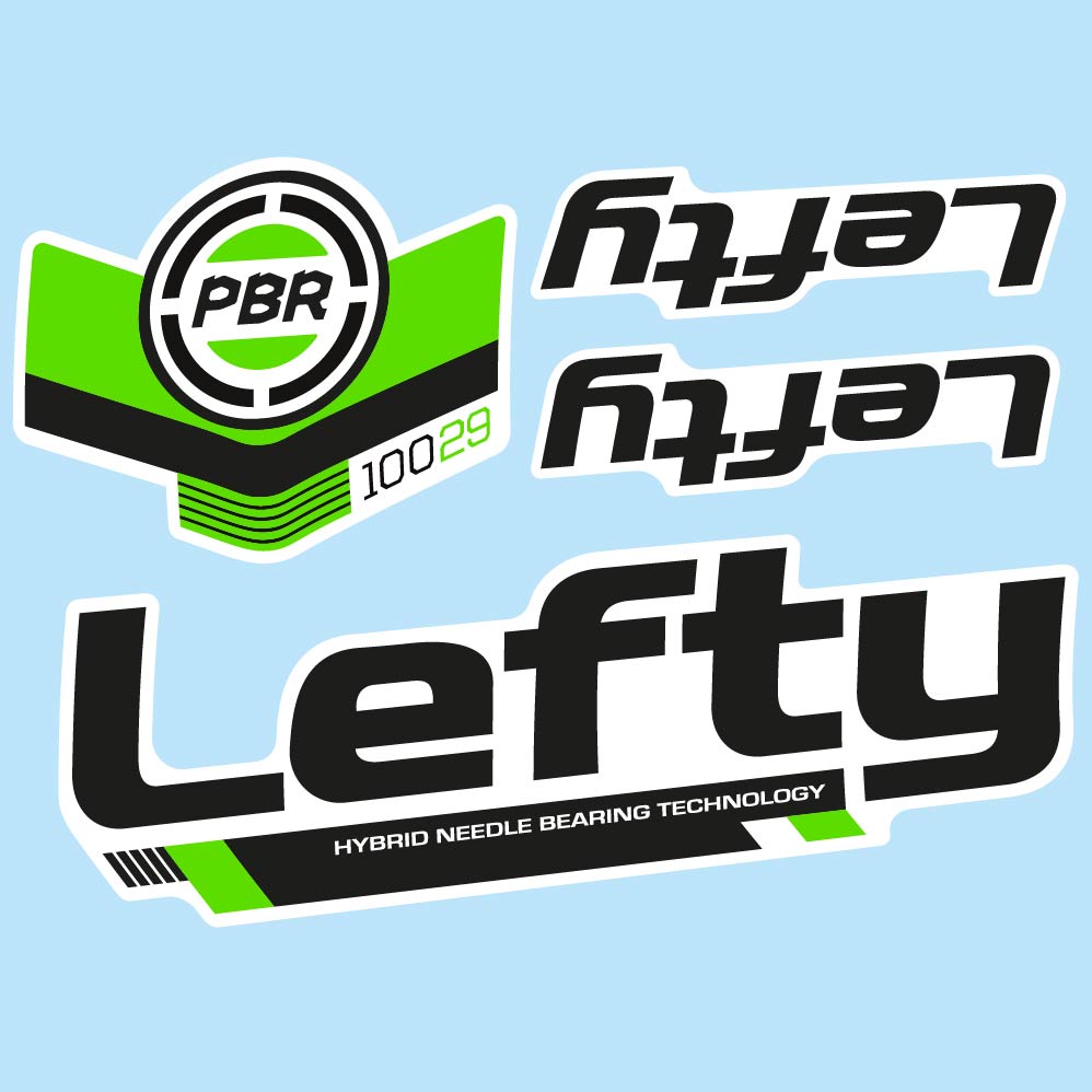 Decal Cannondale Lefty PBR 100 29 2016, fork, bike sticker vinyl