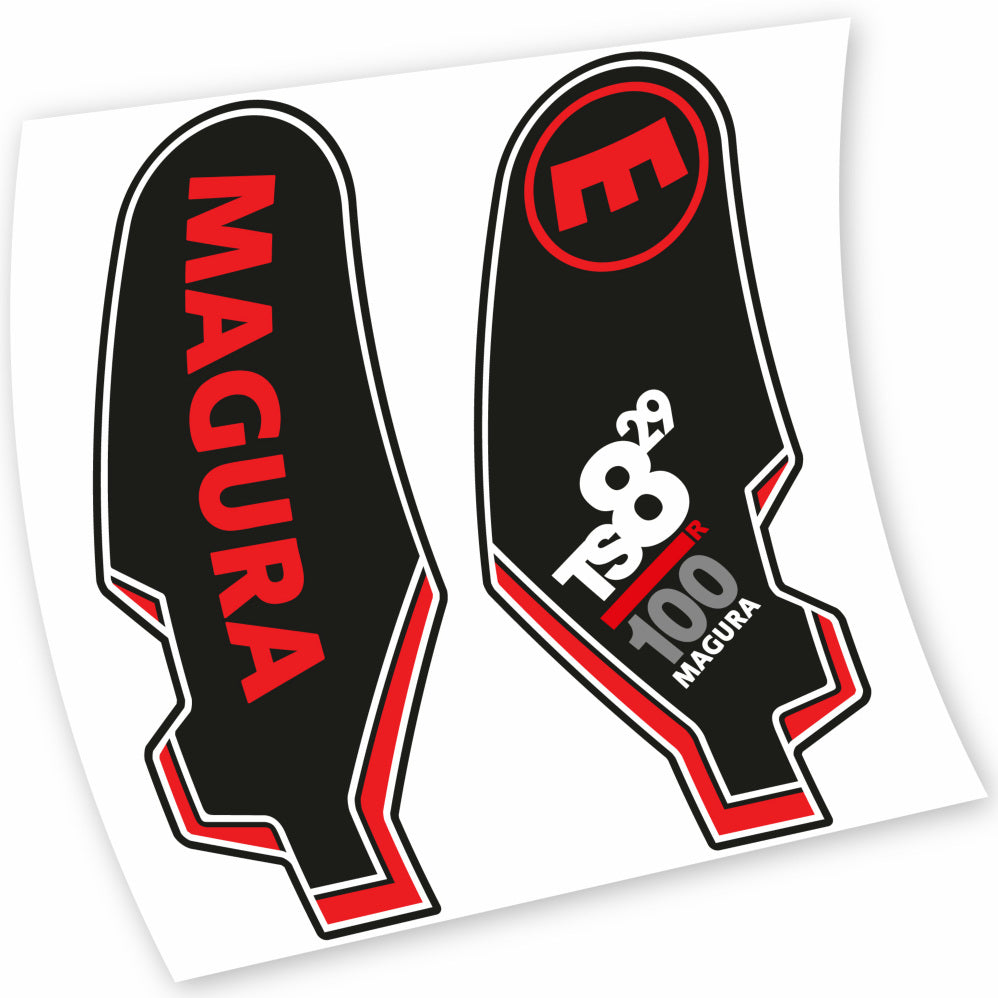 Aufkleber Magura TS8, Gabel 29, Fahrradaufkleber Vinyl