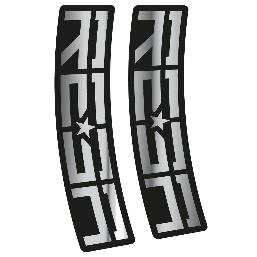 Aufkleber Rock Shox Reba, Gabel, Fahrradaufkleber Vinyl
