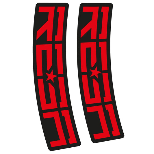Aufkleber Rock Shox Reba, Gabel, Fahrradaufkleber Vinyl