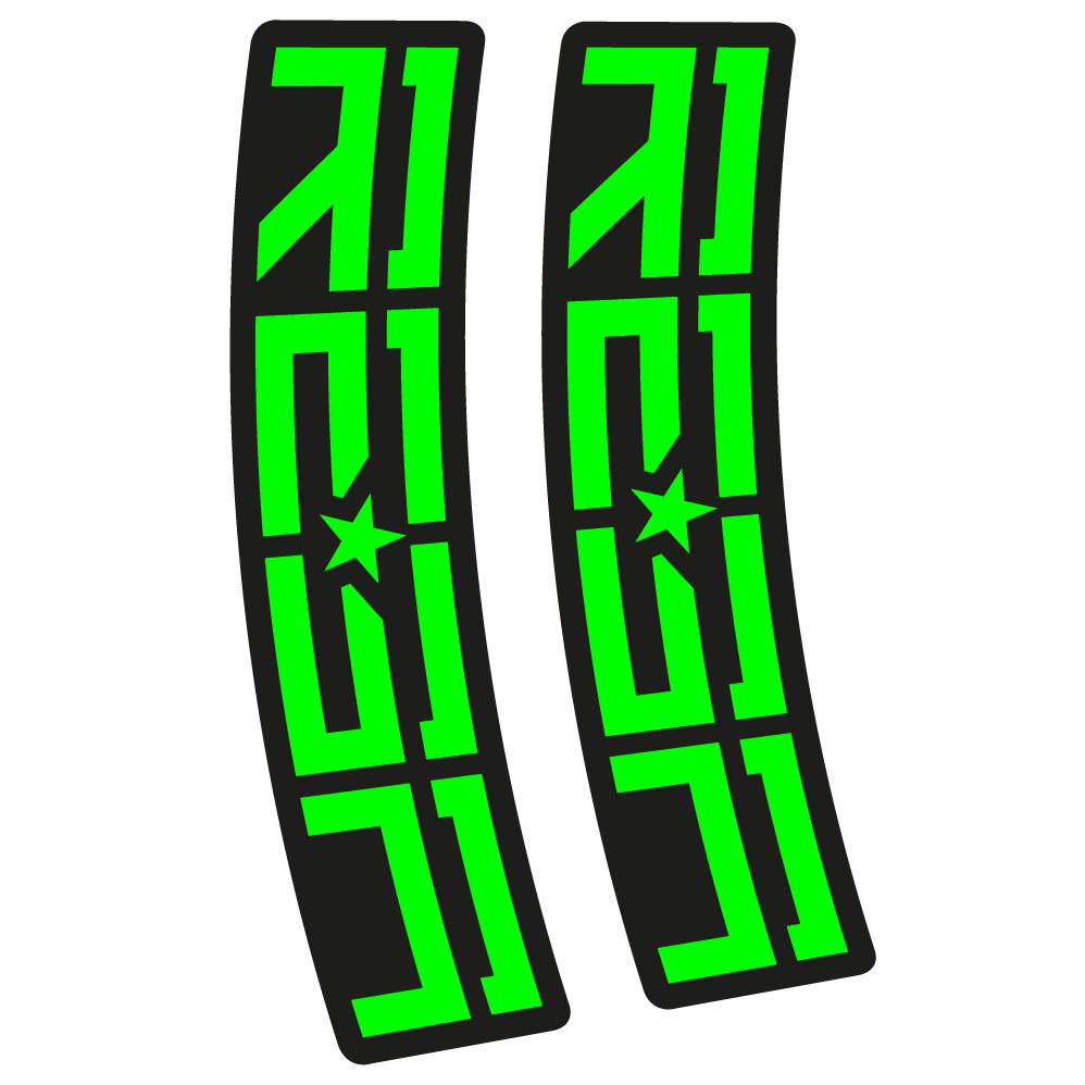 Aufkleber Rock Shox Reba, Gabel, Fahrradaufkleber Vinyl
