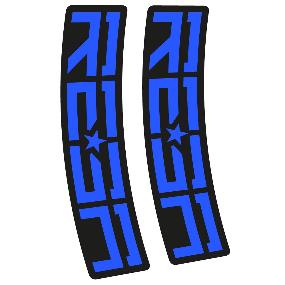 Aufkleber Rock Shox Reba, Gabel, Fahrradaufkleber Vinyl