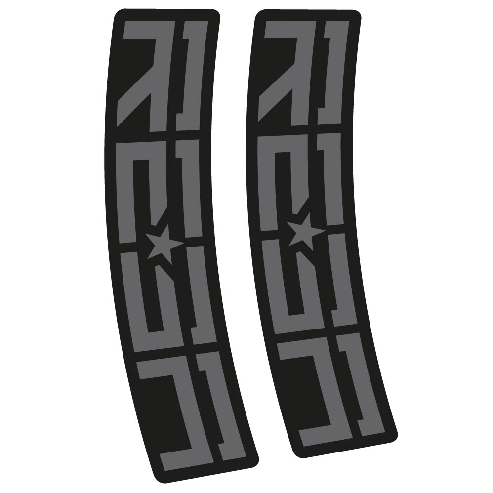 Aufkleber Rock Shox Reba, Gabel, Fahrradaufkleber Vinyl