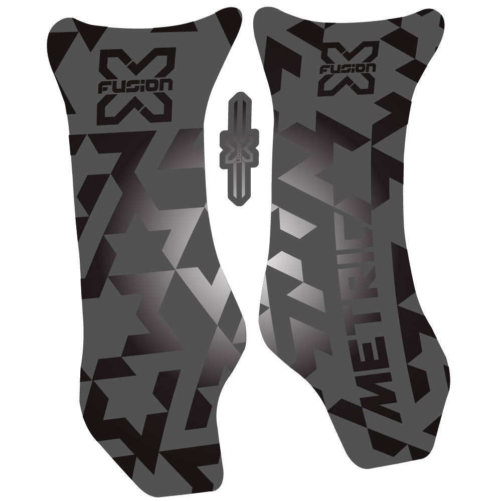 Decal X Fusion Metric 2018, Fork 29, bike sticker vinyl